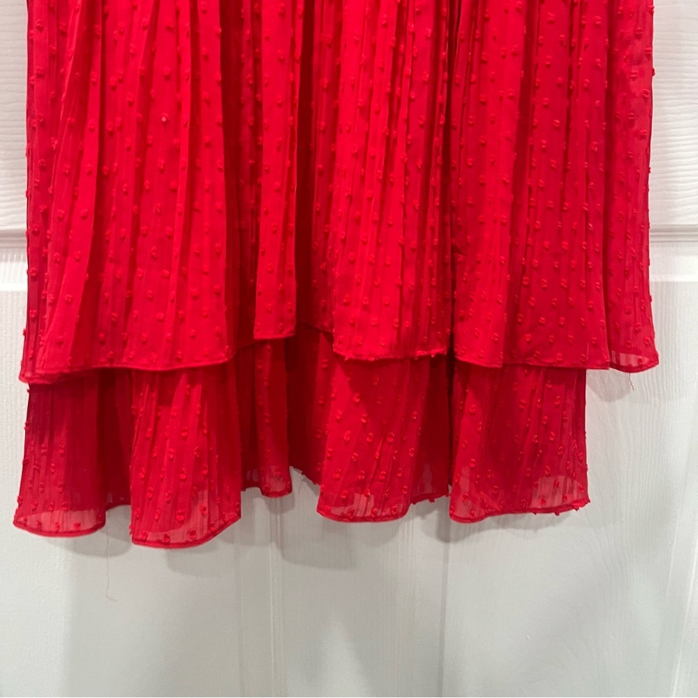 Anthropologie Meadow Rue Minetta Tiered Dress Size 14 - Picture 11 of 15
